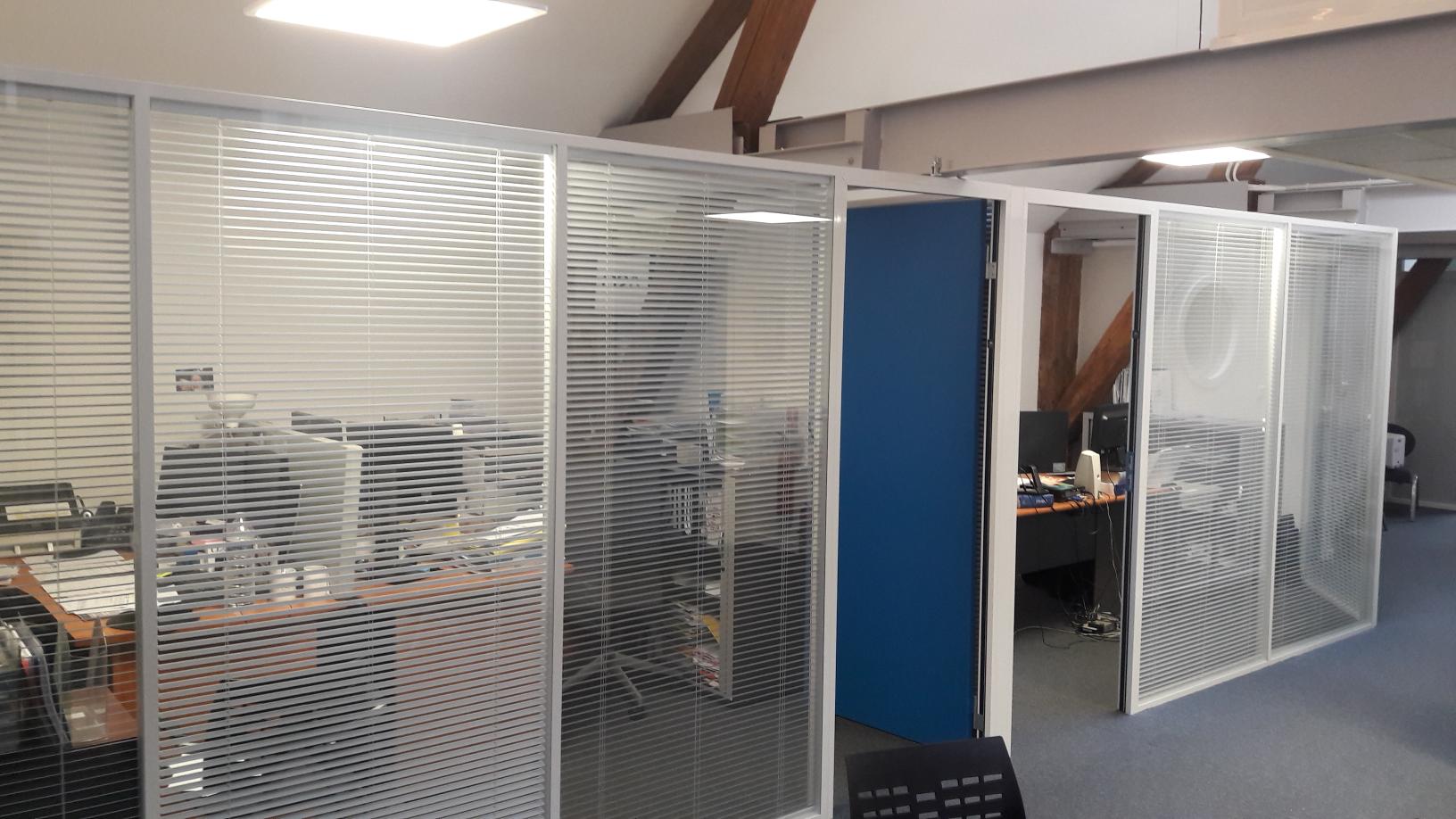 Réaménagement bureaux Nantes - Vue principale