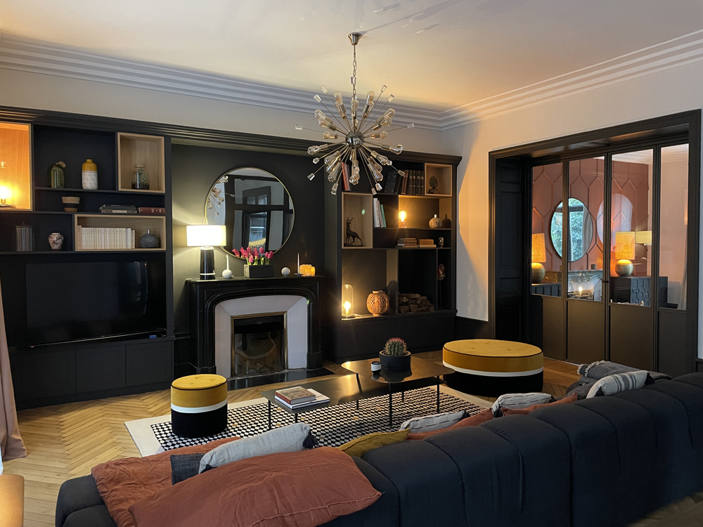 Hôtel particulier Nantais - Salon